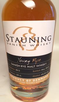 Stauning Young Rye, 49,5% vol.