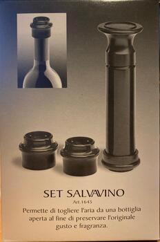 Wine saver set.