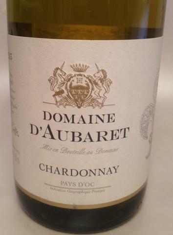 Domaine D'Aubaret, Chardonnay, Pays D'oc, 2013.