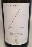 Pinot Grigio, Lahnhof, Costa Tenute, 2016,