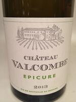 Château Valcombe, Epicure 2019 Blanc Ventoux. Bio.